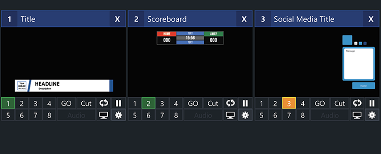 8 Overlay Channels